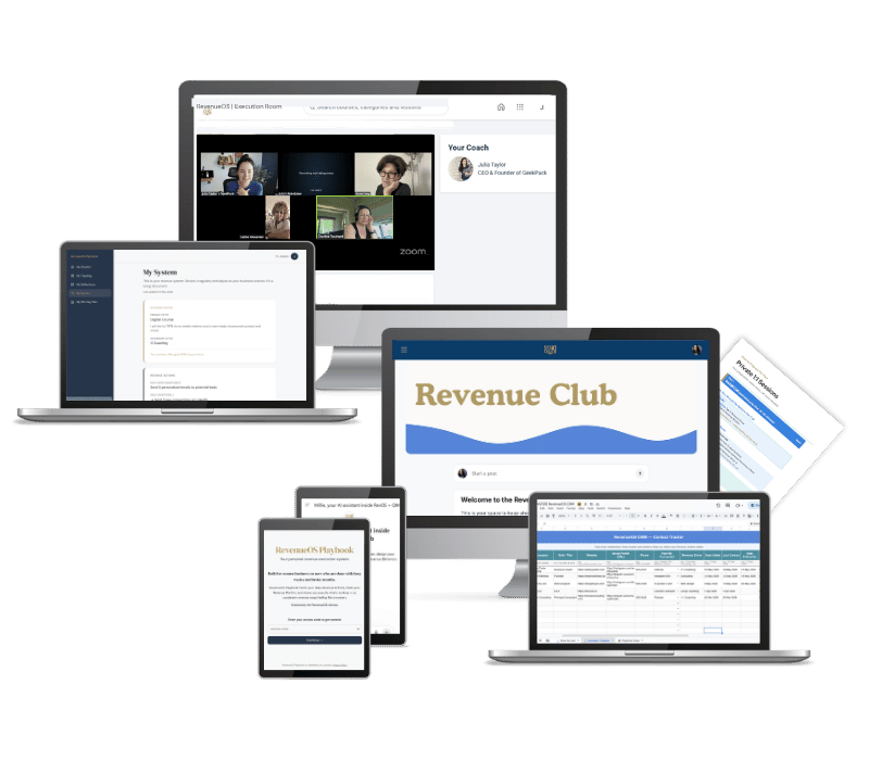 RevenueOS dashboard