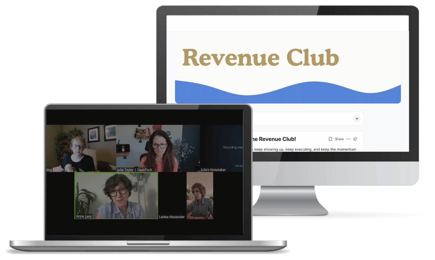 RevenueOS coaching and community